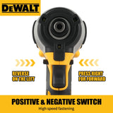 DeWalt DCF850 Brushless 20V Lithium-ion Screwdriver, Drill, and Car Repair Power Tool （no battery）