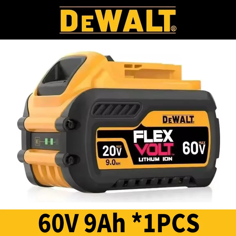 100% Genuine Dewalt 20V Battery, 60V 9Ah, 20V 6Ah Battery DCB609 DCB206 DCB606 DCB184 for Dewalt Power Tool Replacement Battery