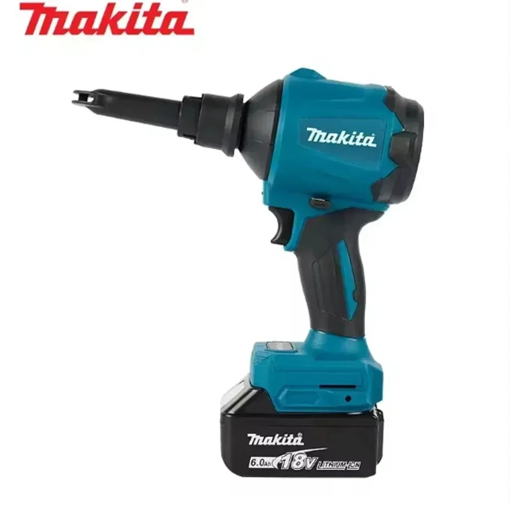 Makita Bare DAS180 18V Wireless Brushless Blower Gun Equipped Nozzle For Workshop Debris Clearing Sawdust Removal Tool