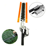 Hedge Trimmer Head 26mm/28mm 7/9 Spline 5.3mm Square High Pole Brush Grass Cutter Harvester Mower For Garden Tools Spare Parts