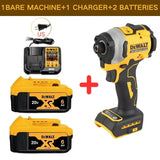 DEWALT DCF850 20V Impact Drill Brushless Motor 205Nm Variable Speed Electric Screwdriver Woodworking Driver Bare Tool power tool