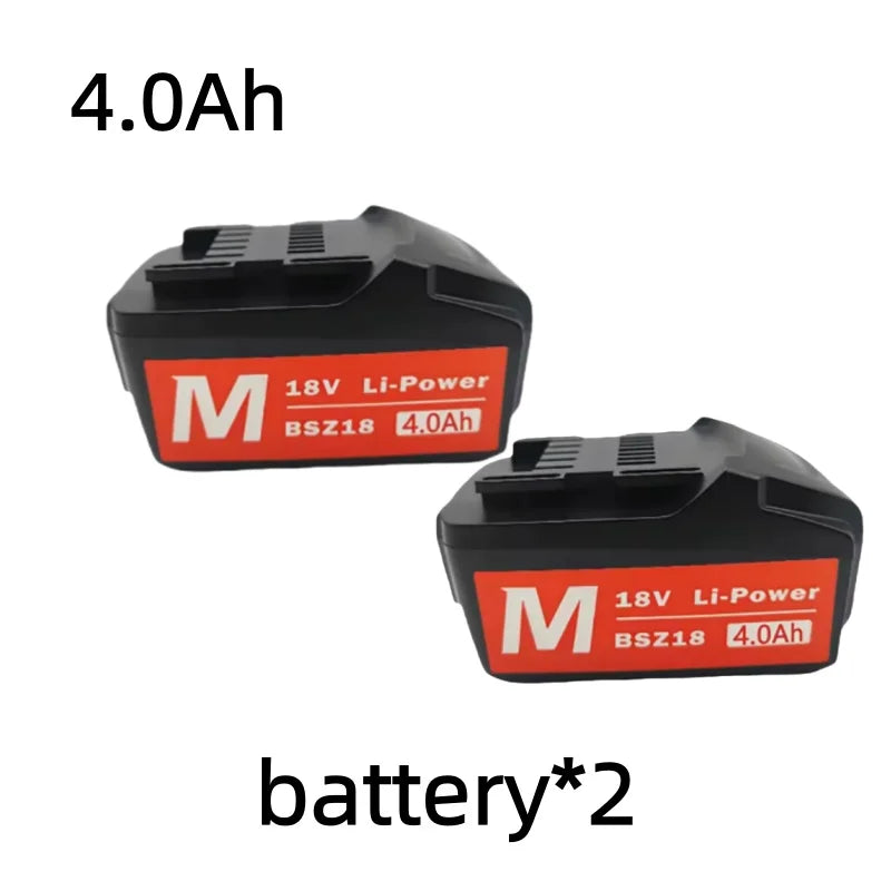 Brand New 18V 9000mAh Li-ion Rechargeable Battery lpega For Replacing Batteries Of Cordless Electric Tools BSZ18,with Charger