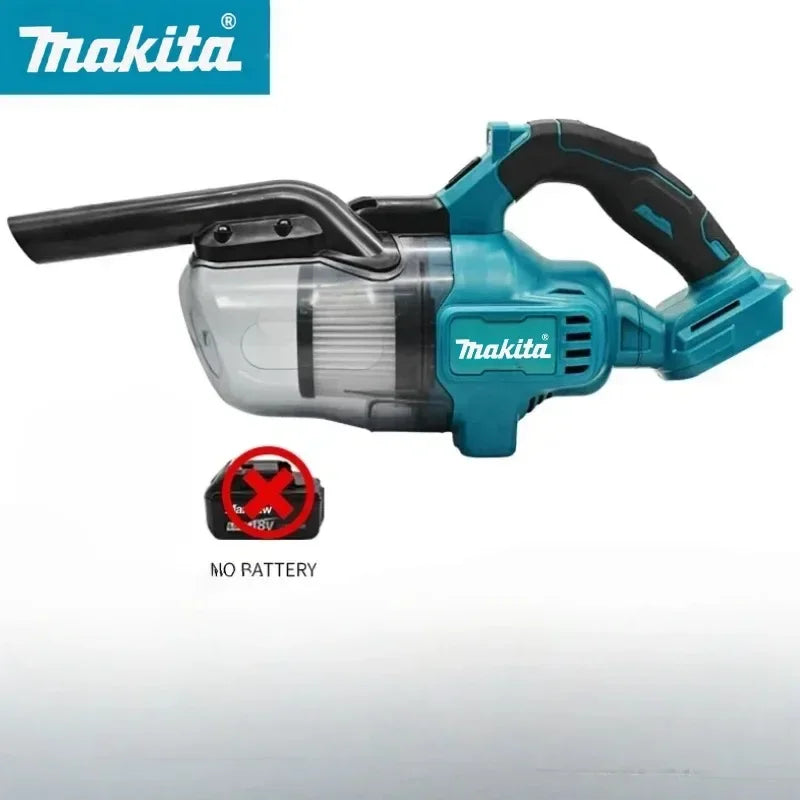 Makita Handheld Cordless Vacuum Cleaner Lightweight Tool With Built-in LED Lamp Compatible With 18V Lithium Battery