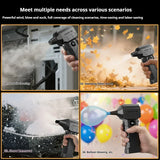 990000RPM Powerful Air Blower Turbo Blower Brushless Motor Turbo Fan Wind Speed 75m/s 10000mAh with LED Display Air Duster