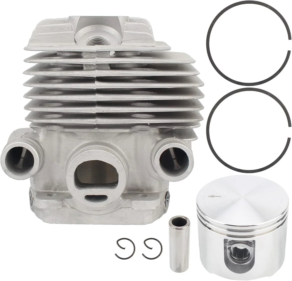 TS700 56mm Nikasil Plated Cylinder Piston Gasket Crankshaft Intake Manifold Seal Kit Fit Stihl TS800 Disc Cutter Cut-off Saw