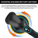 8 Gear Brushless Car Polisher Electric Polisher Automobile Car Polishing Sealing Glaze Machine For Makita 18v Battery Pin