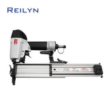 Reilyn 18Ga 2 IN 1 Pneumatic Upholstery Nailer F50 Framing Nailing Gun 9040 Air Stapler for Furniture Floor Sofa Woodwork Tool