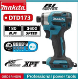 Makita DTD173 1800RPM 180Nm Cordless Impact Driver 180Nm Brushless Motor Electric Drill Wood Bolt T Mode For Makita Battery