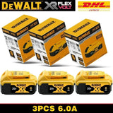 100% Original DeWALT 20V/60V 9.0Ah Power Tool Battery DCB206 DCB205 DCB200 DCF887 DCG405 DCD791 DCF922 DCF850 DCD805 Tool Batter