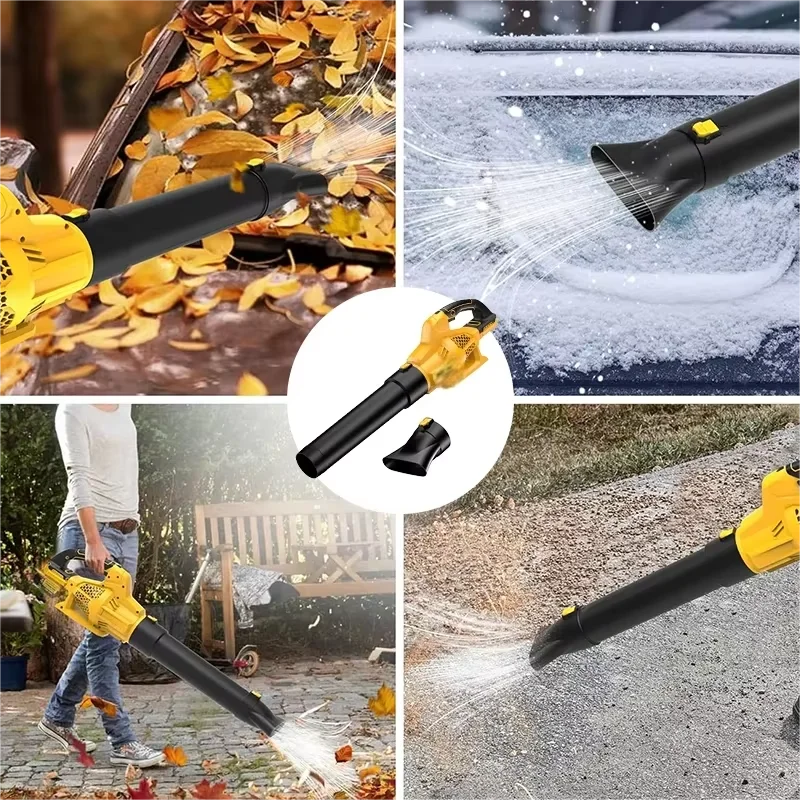 Yard Leaf Removal Storm Machine 6-Speed Adjustable Blower Power Tools for Dewalt 20v Battery Pin 32000rpm Cordless Leaf Blower