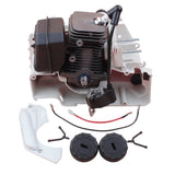 Crankcase Cylinder Piston Crankshaft Ignition Coil Muffler 38mm For STIHL 018 MS180 017 MS170 Chainsaw Intake Manifold Fuel Caps
