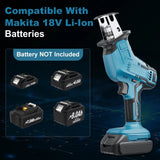 Cordless Reciprocating Saw For Makita 18V Battery Portable Electric Reciprocating Saw For Wood Metal Pipe Cutting Power Tool