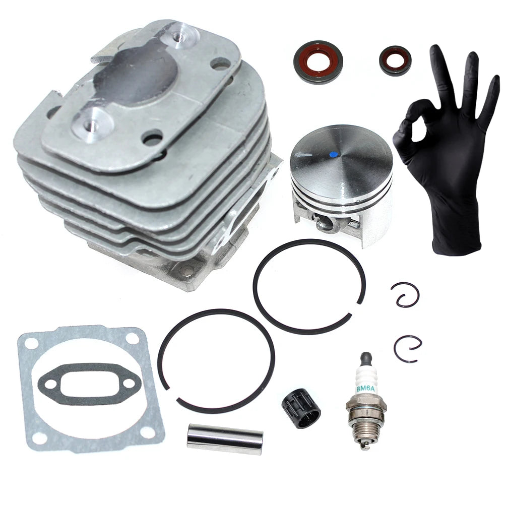 42mm Cylinder and Pisotn Kit For STIHL 024 024AV 024S 024SW 024WB 024 SWVH MS240 PN 1121 020 1200 1121 020 1212
