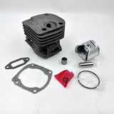 48mm Cylinder Piston Kit Fit For Husqvarna 365 Special Jonsered 2065 CS2165 Gas Chainsaw Square Port 503691073, 503691072 Parts