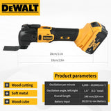Dewalt DCS375 New Quick Release Brushless Oscillating Tool Multi Functional Tool Electric Trimmer for Dewalt 20V Battery.
