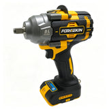 FORGEKIN 1/2” inch Brushless Impact Wrench 20V Power Pressure-Driven Speed,Double Safety&Ergonomic Design for Dewalt battery pin