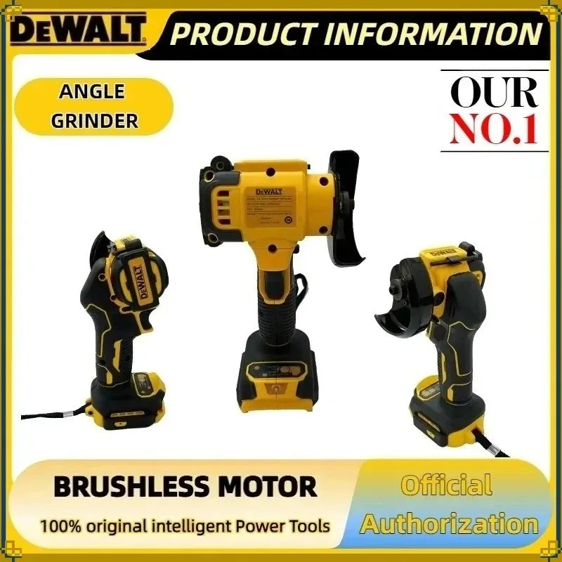 Cordless Mini Angle Grinder DEWALT 3 Inch Polishing Grinding Machine Electric Cutting Power Tool for 18V 20V Battery