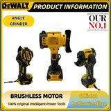 Cordless Mini Angle Grinder DEWALT 3 Inch Polishing Grinding Machine Electric Cutting Power Tool for 18V 20V Battery