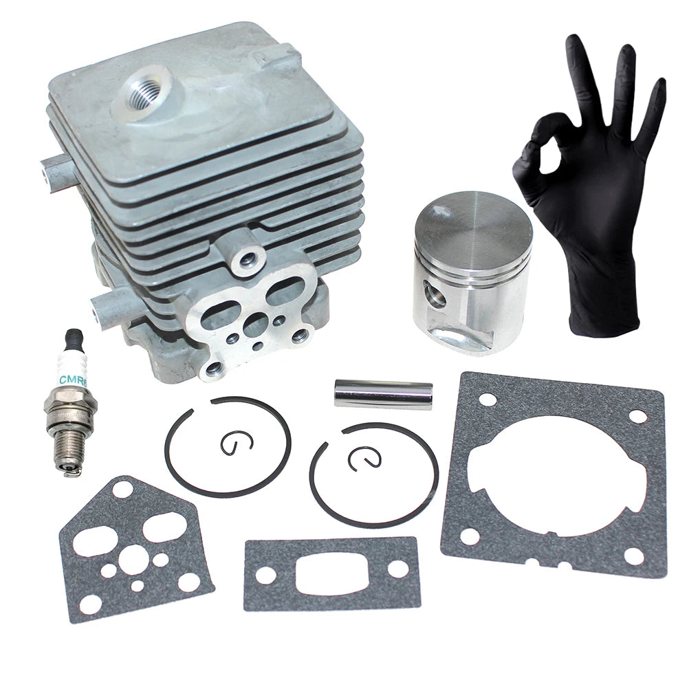 34mm Cylinder Piston Kit For Stihl BG56 BG56C SH56 SH56C BG86 BG86C BR200 SH86 SH86C SR200 4241 020 1203,4241 020 1204.