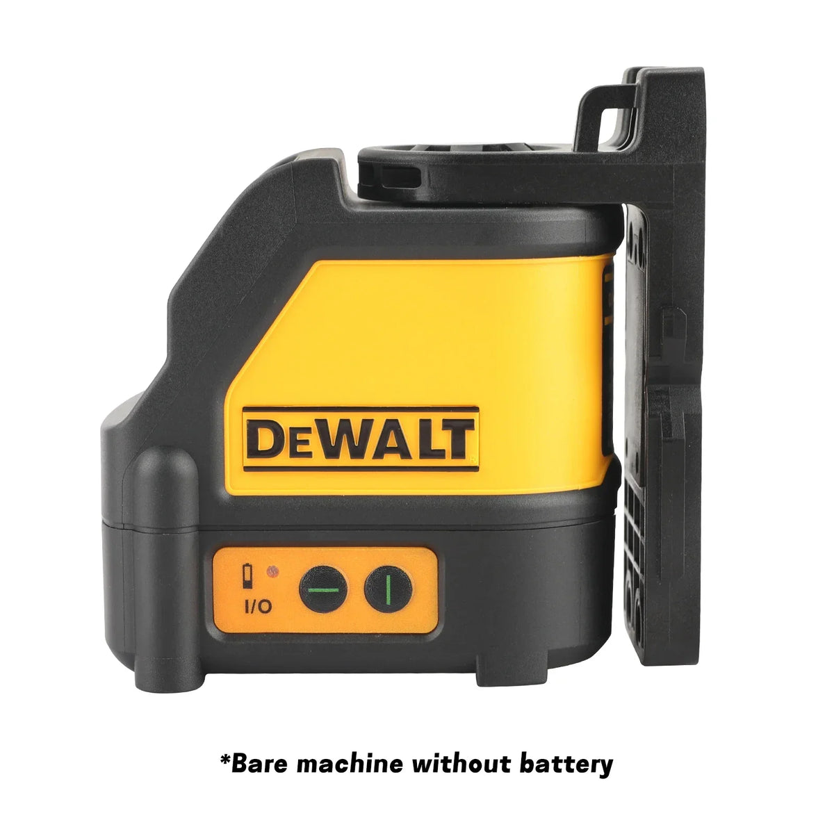 DEWALT DW088CG Cordless Laser Level 1m Drop Resistance Magnetic Base IP54 Green Beam Cross Line Bare Unit