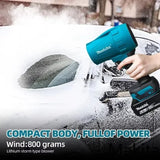 Makita Brushless 2000W Electric Turbo Blower Jet Fan 200M/S Violent Car Dryer Snow Dust Blowing Tool For Makita 18V Battery Pin