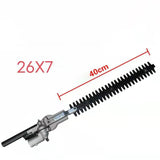 26mm 28mm 9 Teeth 7T Lawn Mower Accessories Universal High Branch Hedge Shears Trimmer Garden Pruning Tools Gear Box Head Assy
