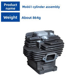 56mm Nikasil Cylinder Piston Kit for STIHL MS661 MS661C Chainsaw, Replace 1144 020 1200, 91.1cc 2 Stroke Engine Assembly