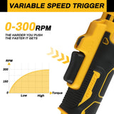 Dewalt Ratchet Right Angle Wrench LED Cordless Driver Variable Speed Power Wrench Power Tools DCF512/DCF513