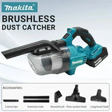 Makita Cordless Handheld Vacuum Cleaner 0.7L Capacity For Sofa Mattress Crumbs And Family Room Dust Cleanup Under Furniture