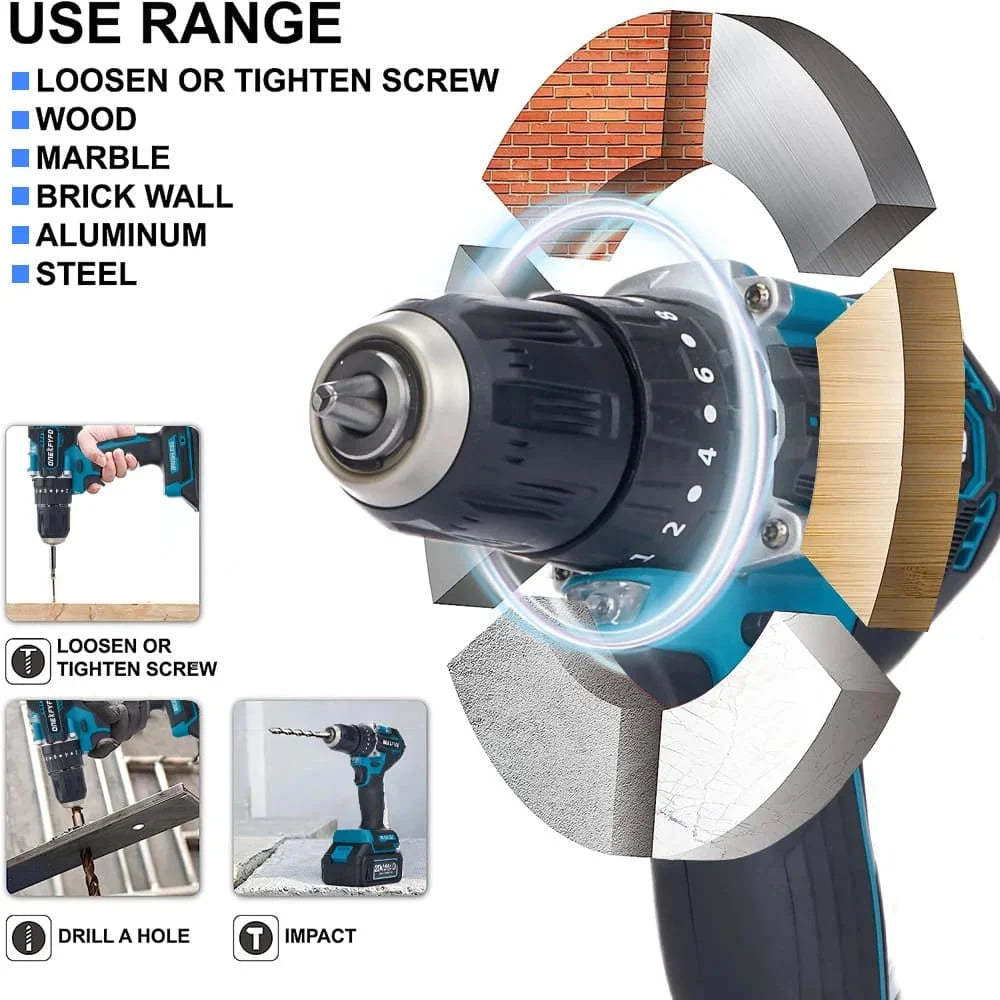 Makita DDF487 Cordless Driver Drill 18V Brushless Electric Impact Screwdriver Rechargeable Power Tool Makita 18V Tools.