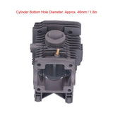 Durable Grey Cylinder Piston Kit Metal Compact Piston Air Filter Set Easy to Install Chainsaw Piston Kit for Stihl MS270 MS280