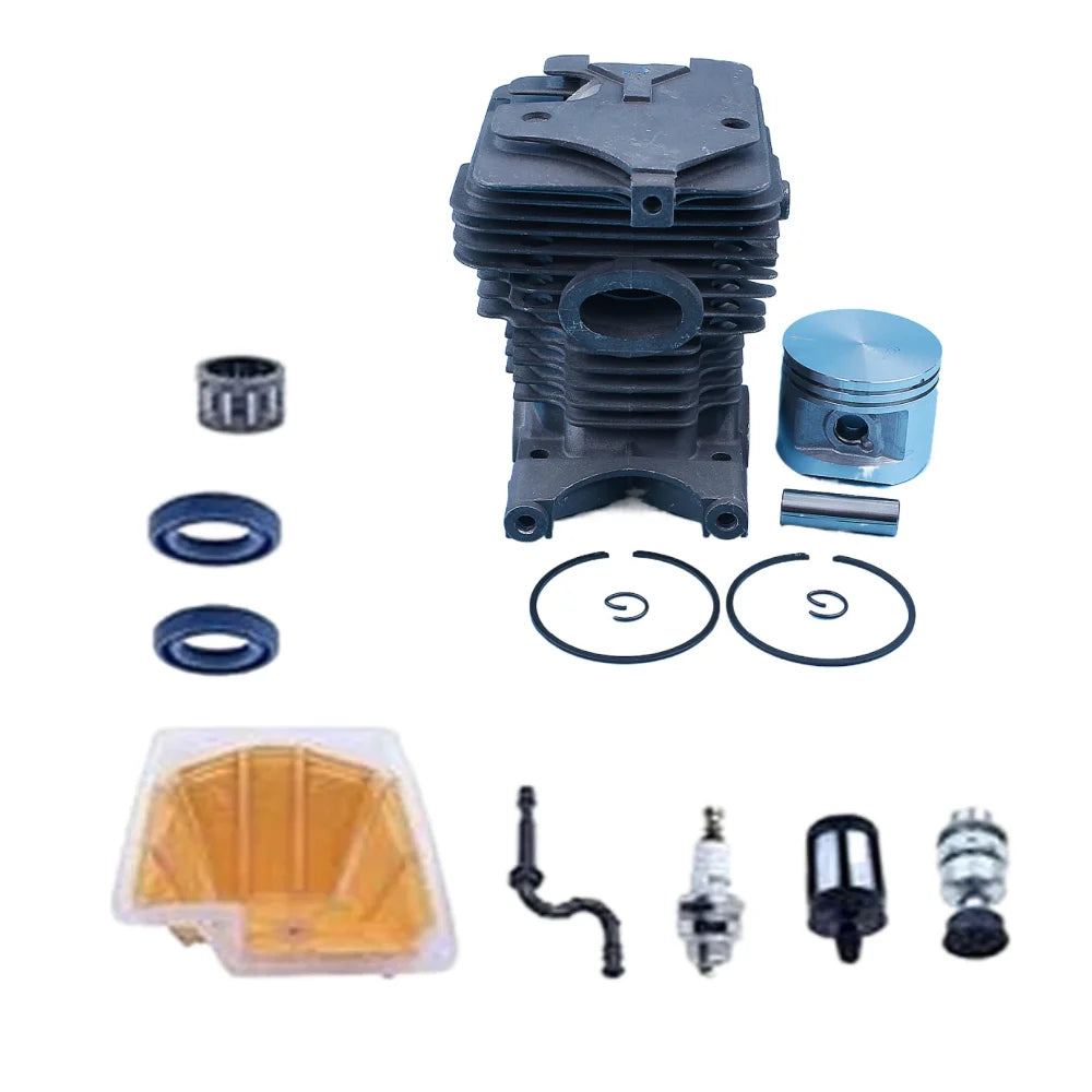46mm Nikasil Plated Cylinder Piston Ring Kit For Stihl MS270 MS280 MS280C MS 270 280 Chainsaw Replace Part # 1133 020 1203