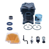46mm Nikasil Plated Cylinder Piston Ring Kit For Stihl MS270 MS280 MS280C MS 270 280 Chainsaw Replace Part # 1133 020 1203