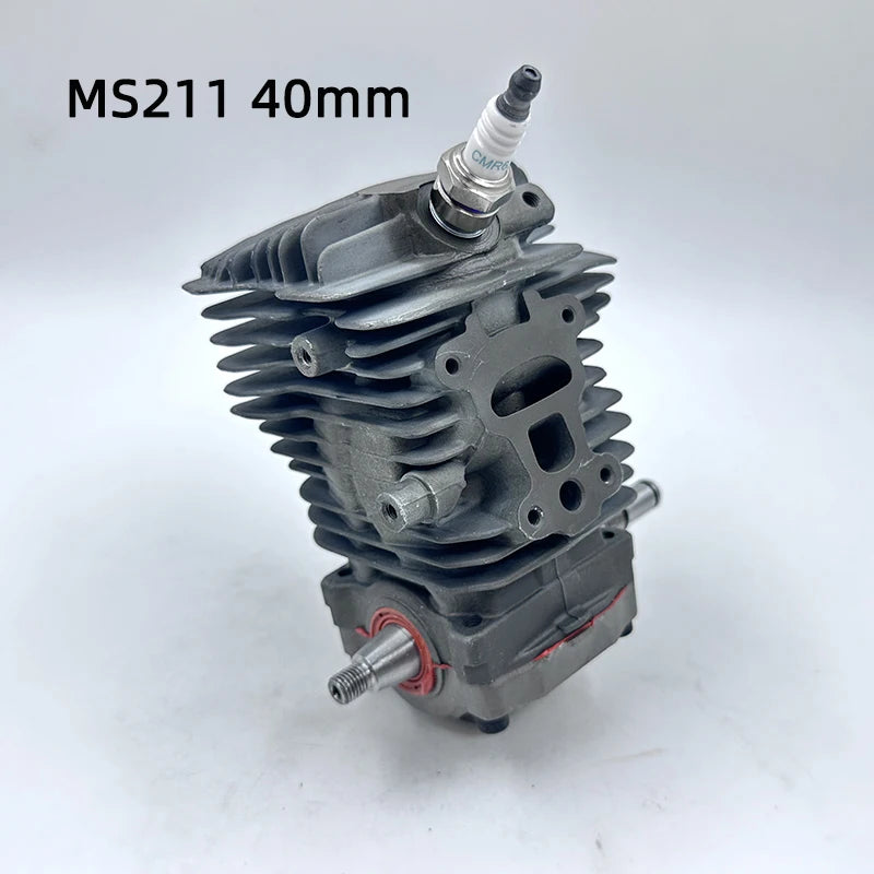 38mm 40mm Engine Motor Cylinder Piston Crankshaft Fit For Stihl MS171 MS181 MS181C MS211 MS211C Garden Tools Gas Chainsaw Parts