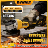Dewalt 125mm DCG406 Cordless Angle Grinding Machine High-Performance Outstanding Cutting and Polishing Brushless Angle Grinding