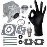 Cylinder Piston Kit For Stihl FS38 2-Mix ,FS55 2-Mix,FS55R 2-Mix,HS45 2-Mix,HS52, (From 2012 Version)