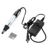 AC110V-220V High Quality DC Powered Electric Screwdriver with 10pcs Bits Stepless Speed Regulation Repair Tool