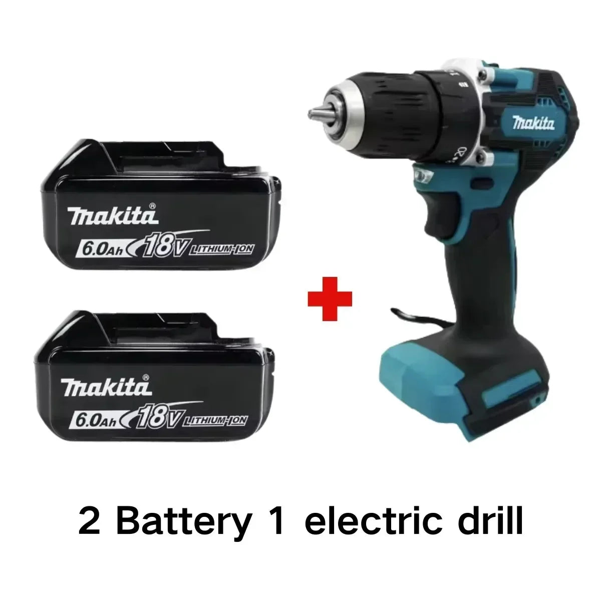 Makita 100%Original DDF487 Cordless Driver Drill 18V Brushless Electric Impact Screwdriver Rechargeable Power Tool