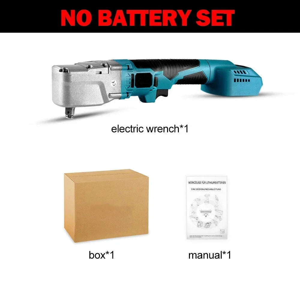 1000NM Brushless Electric Ratchet Wrench 588Vf 1/2'' Ratchet Wrench Set Power Tool Removal Screw Nut for Makita 18V Battery