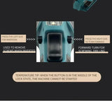 Makita DTW700 18V Cordless Impact Wrench Brushless Motor 700Nm 1000Nm Nut Busting 1/2 Inch 4 Speed with XPT and Auto Stop