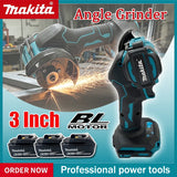 Makita 3 Inch New Mini Angle Grinder Cordless 3 Inch Electirc CUT OFF Tool Cutting Circular Saw Power Tool for 18V Battery