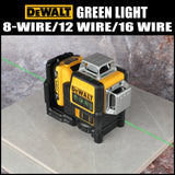2026 Dewalt DW089LG 12V Green Laser Level, 12 Line 3-Sided 360° Vertical & Horizontal for Indoor Outdoor Project Lithium