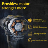 DEWALT DCD805 20V Brushless Hammer Drill with Lithium-ion Battery Kit, Compact Multi-function Percussion Drill for Home & Pro