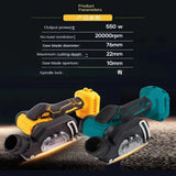 VILASTING Mini Angle Grinder Cordless 3IN Electirc CUT OFF Tool Cutting Circular Saw PowerTool For Makita/Dewalt 20V Battery Pin