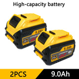 For DEWALT Battery 60V 9.0AH 12.0AH 18.0AH, Rechargeable Lithium-ion Battery, DCB609，DCB118，DCB606，Power Tool Battery