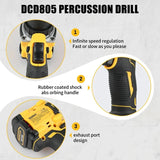 Original DeWalt 20V battery DCB200 replaceable DCB205 DCB206 DCB606 DCB609 DCB202 DCB203 DCD805 DeWALT Battery 20V Power Tool