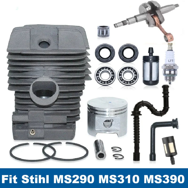 MS290 MS310 MS390 Cylinder Piston Crankshaft Bearing Seal Kit Fit Stihl 46mm 47mm 49mm 029 031 039 Chainsaw Engine Motor Part