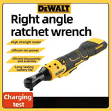 Dewalt DCF512 3/8 Inch Brushless Ratchet Right Angle Wrench, LED Cordless Driver Variable Speed 20V Power Tool