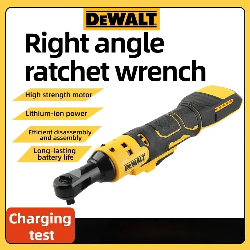 Dewalt DCF512 3/8 Inch Brushless Ratchet Right Angle Wrench, LED Cordless Driver Variable Speed 20V Power Tool