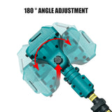 Kamolee length 2.5m telescopic pole is suitable for aerial trimming, electric scissors 6 inch 8 inch chainsaw, adjustable length